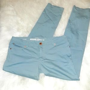 Mossimo blue skinny jeans